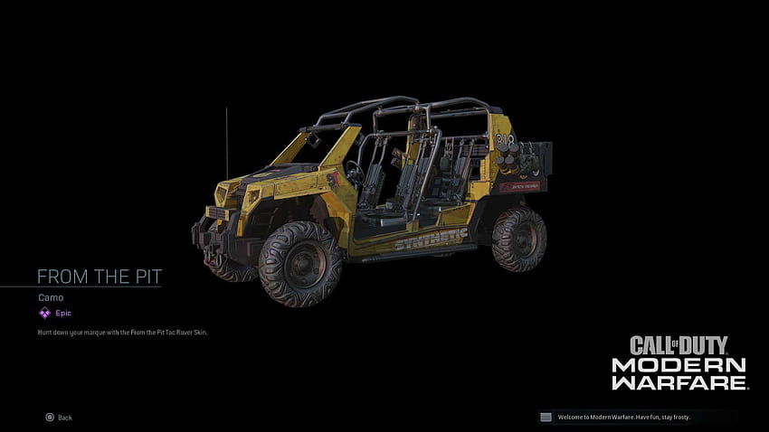 Goldene Fahrzeug-Skins kommen mit neuem Store-Bundle, Call of Duty Advanced Warfare-Fahrzeugen, nach Warzone HD-Hintergrundbild