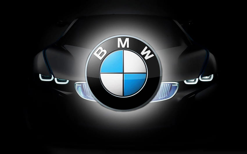 Logo BMW, logo BMW na telefon komórkowy Tapeta HD