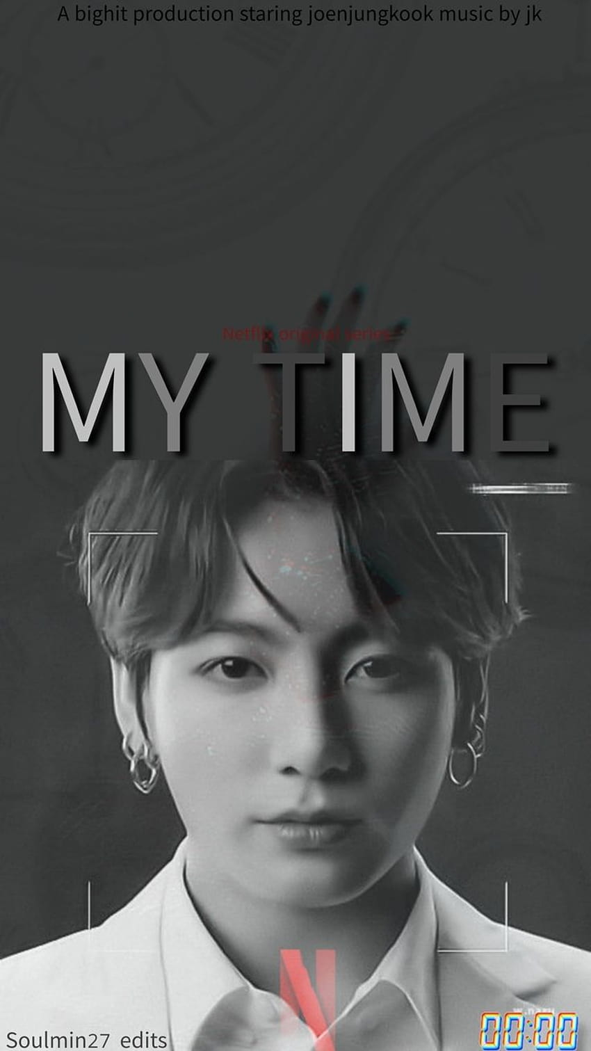 방탄소년단 정국 편집 < Netflix or series [my time] >by soulmin27 in 2021, jungkook my time HD 전화 배경 화면