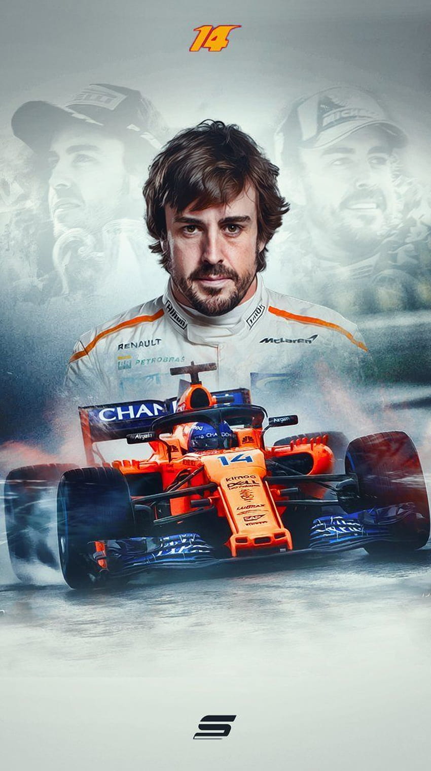 Fernando Alonso en 2020, フェルナンド アロンソ アンドロイド HD電話の壁紙