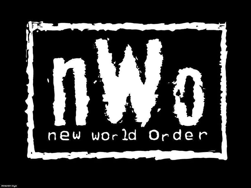 新世界秩序 NWOのロゴと背景、 高画質の壁紙