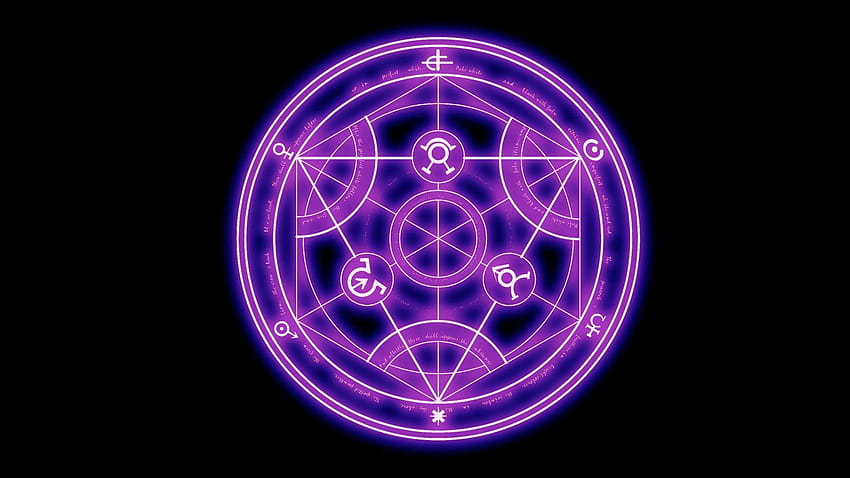 Fullmetal Alchemist, кръгове, Transmutation Circle :: HD тапет
