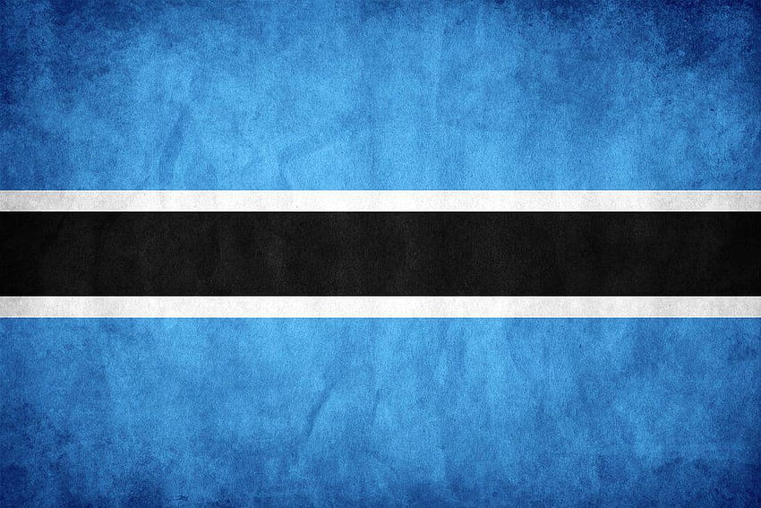 The flag of Botswana is a flag consisting of a light blue field cut, botswana flag HD wallpaper