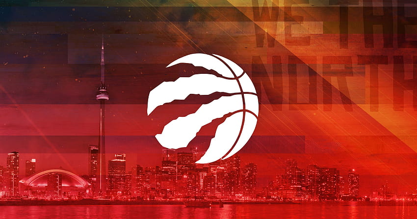 Toronto Raptors, wir im Norden HD-Hintergrundbild