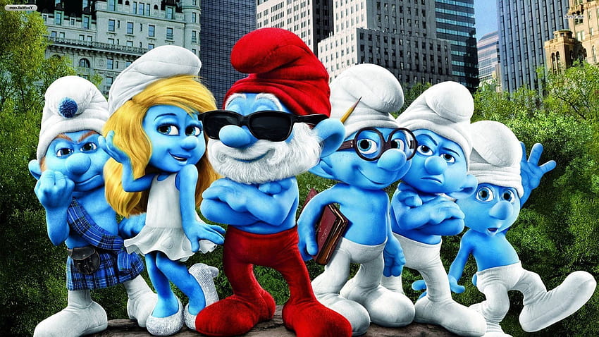 The Smurfs , Cartoon, HQ The Smurfs, smurf computer HD wallpaper | Pxfuel