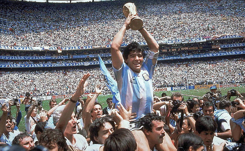100 Terbaik dalam Sejarah Piala Dunia, maradona Wallpaper HD