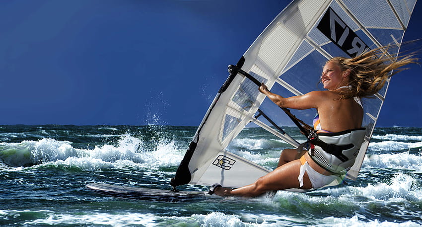 10 reasons why every girl should start windsurfing! HD wallpaper
