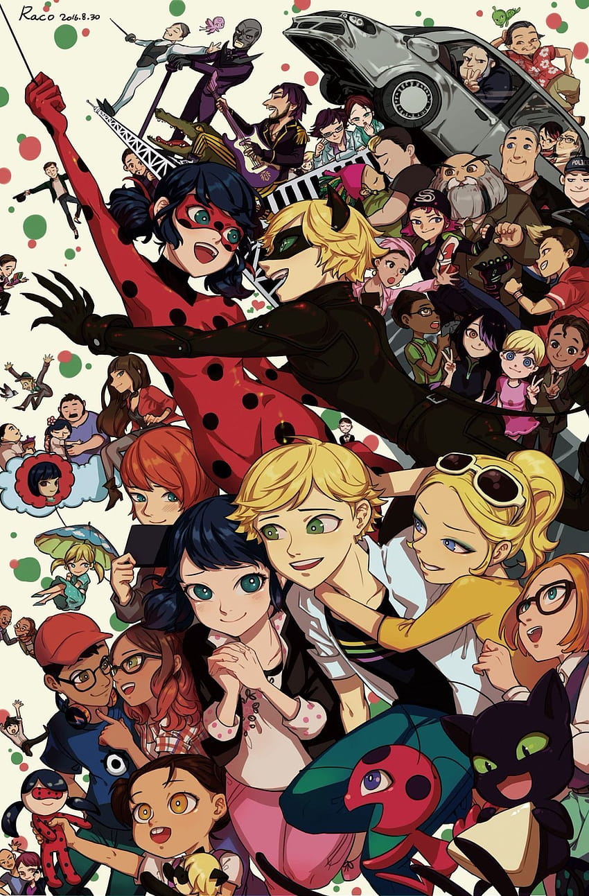 Miraculous ladybug anime HD phone wallpaper | Pxfuel