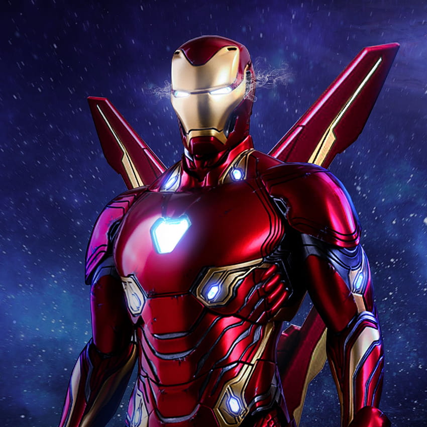 2048x2048 Iron Man Avengers Infinity War Suit Karya Seni Ipad Air, Latar belakang, a…, ipad avengers wallpaper ponsel HD