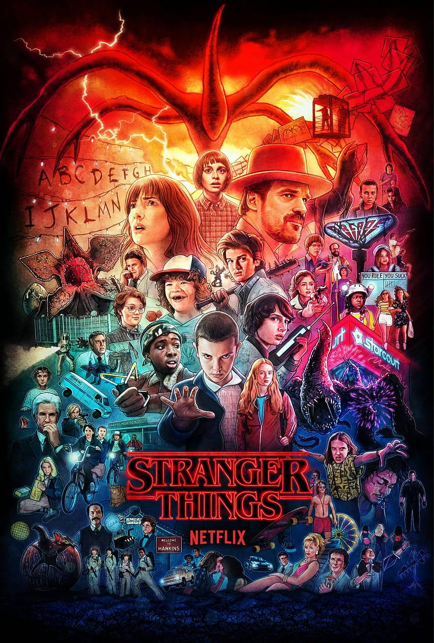 Stranger Things by Puglord19, stranger things android HD phone wallpaper