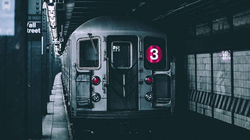 new york subway aesthetic laptop HD wallpaper
