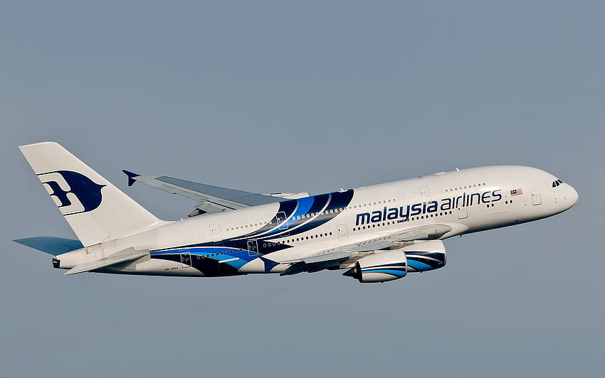 Airbus A380 Malaysia Airlines, A380 Malaysia Airlines HD тапет