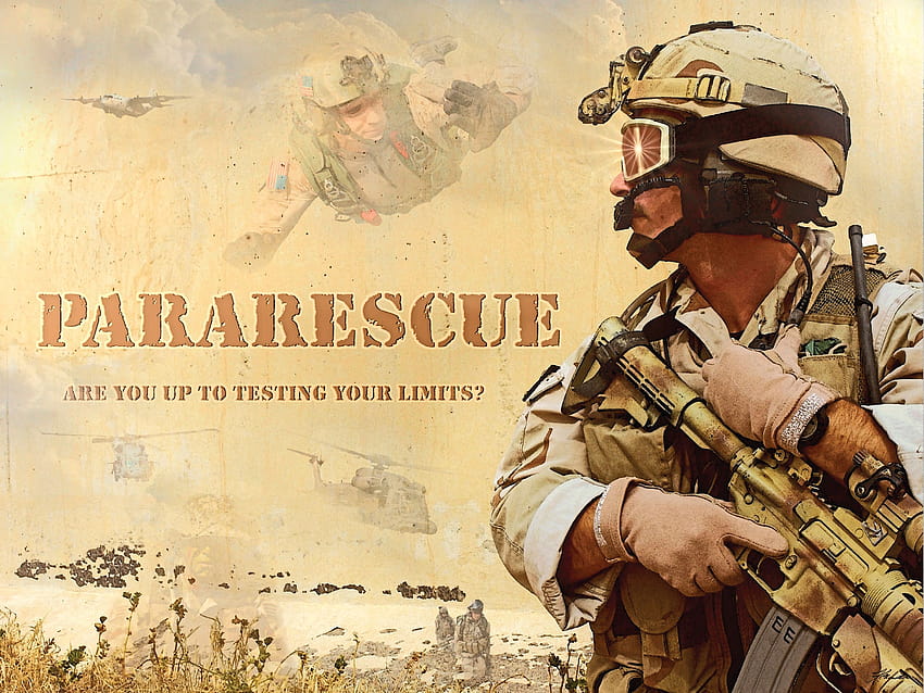 Us Air Force Para Rescue HD wallpaper