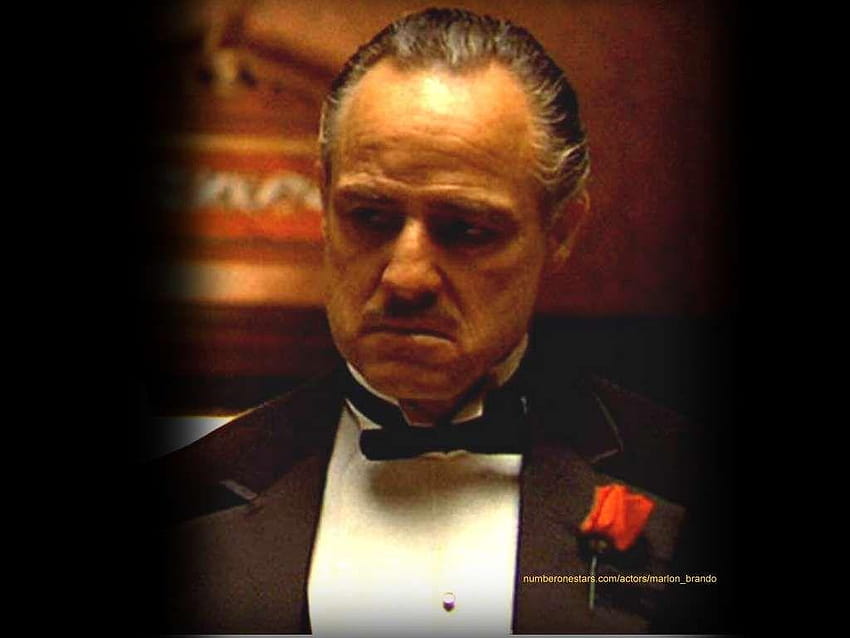 The Godfather Cast, marlon brando godfather HD wallpaper