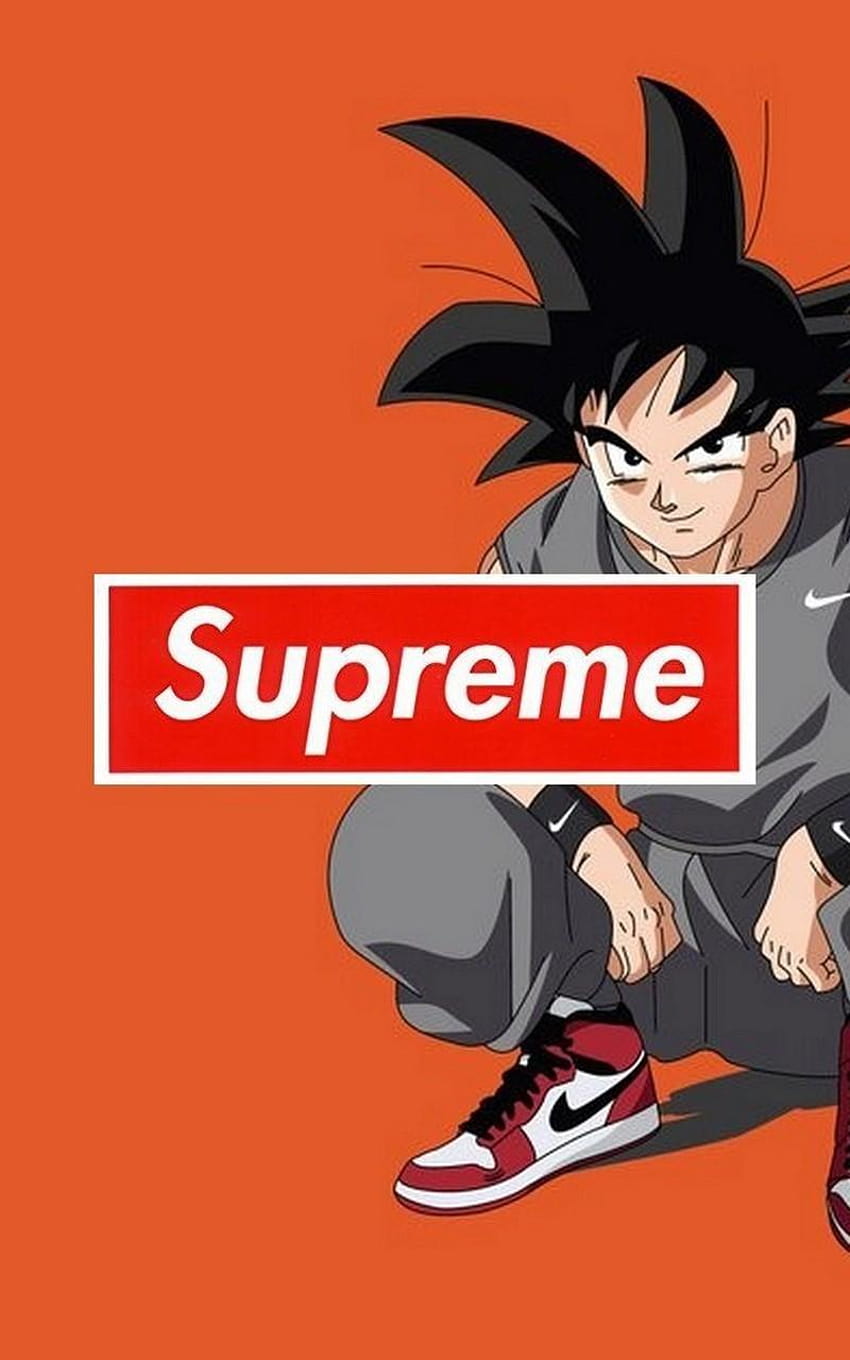 Goku x Supreme Art for Android, supreme dbz HD phone wallpaper | Pxfuel