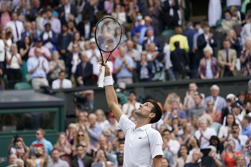 2021 Wimbledon men's singles final: How to watch Novak Djokovic vs. Matteo Berrettini, novak djokovic wimbledon champions 2021 HD wallpaper