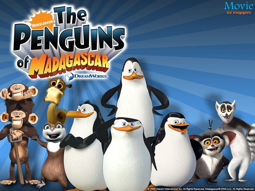 マダガスカルのペンギン – 映画、マダガスカル映画 高画質の壁紙
