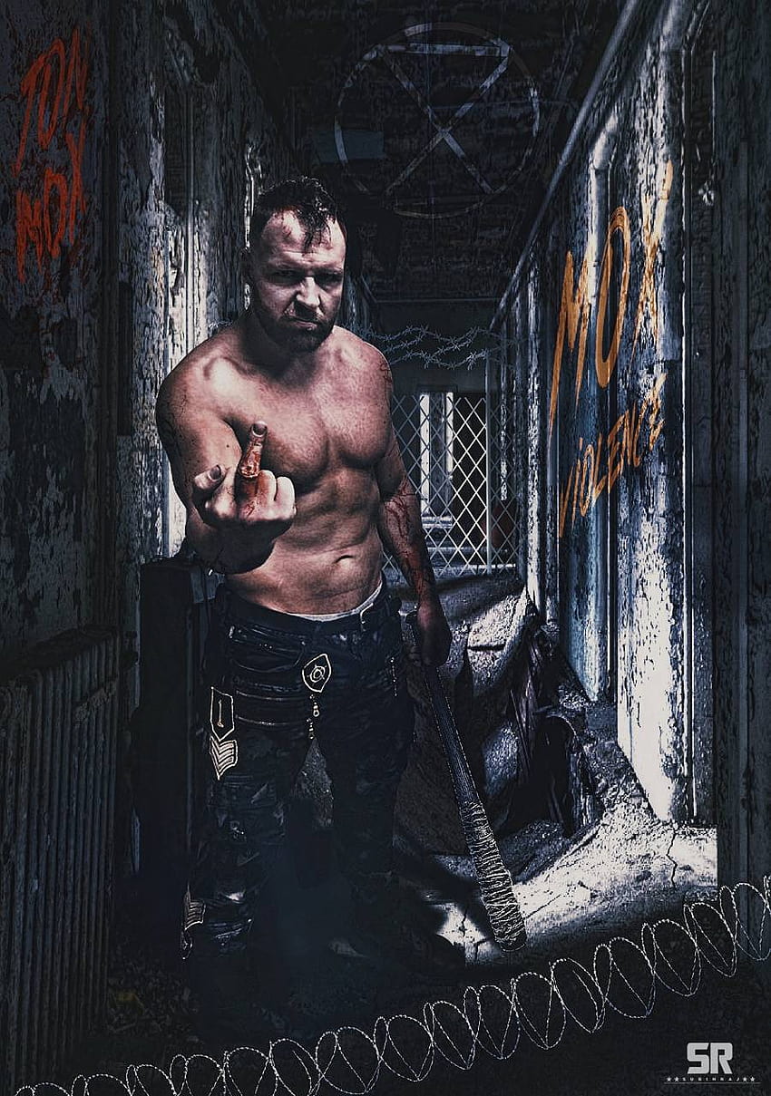Jon Moxley by THEHOUNDSOFJUSTICE, jon moxley iphone HD phone wallpaper
