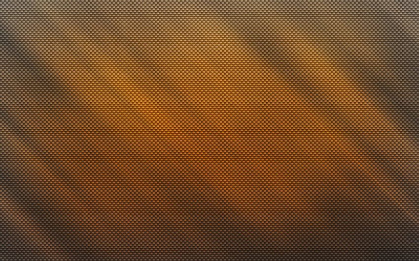 Orange Carbon Fiber, brown carbon fiber HD wallpaper