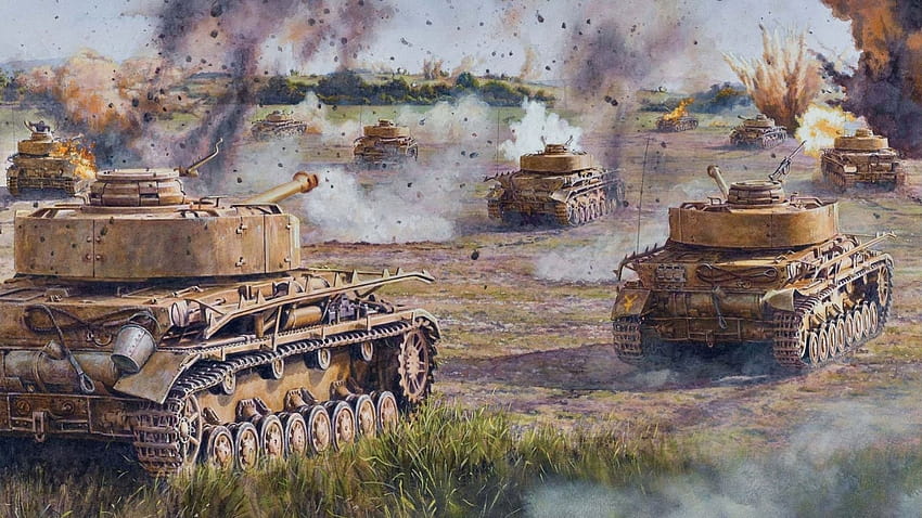6 World War Ii, wwii tanks HD wallpaper