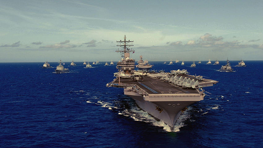 アメリカ海軍、海軍艦艇移動式 高画質の壁紙