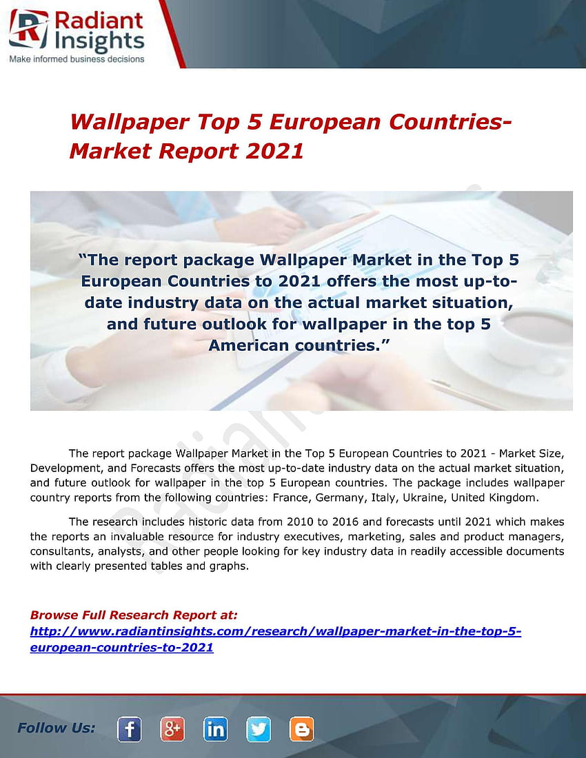 Houseware Market Related Research Reports Top 5 European, country market HD phone wallpaper