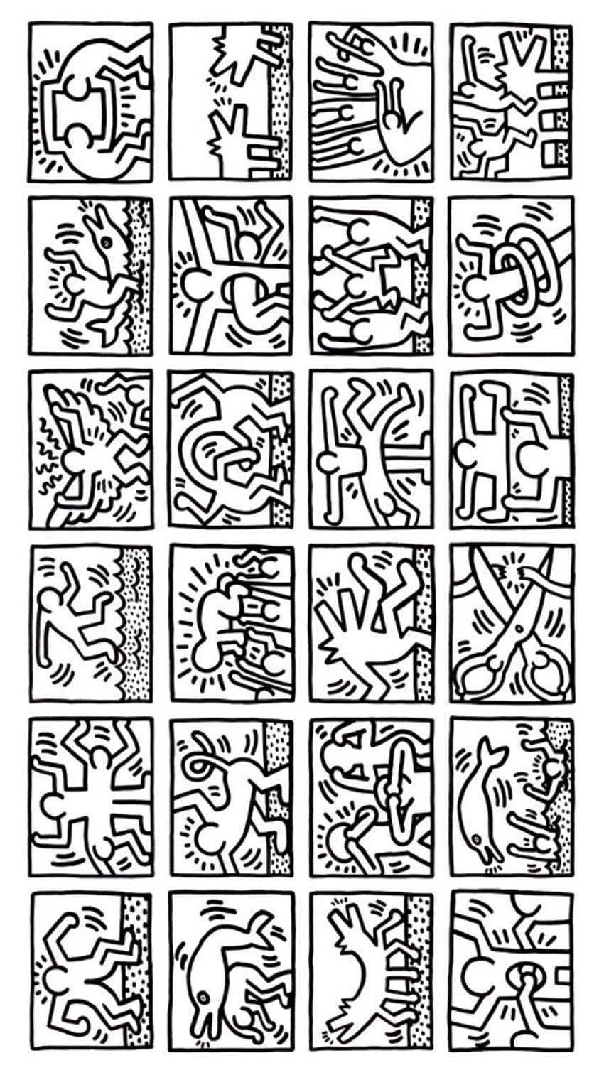 Keith Haring HD telefon duvar kağıdı