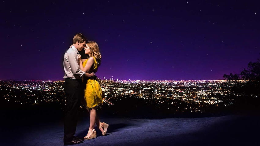 Il fidanzamento di La La Land onora l'amore e Hollywood, il film la la land Sfondo HD