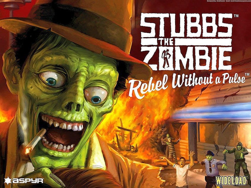 stubbs the zombie in rebel without a pulse HD wallpaper