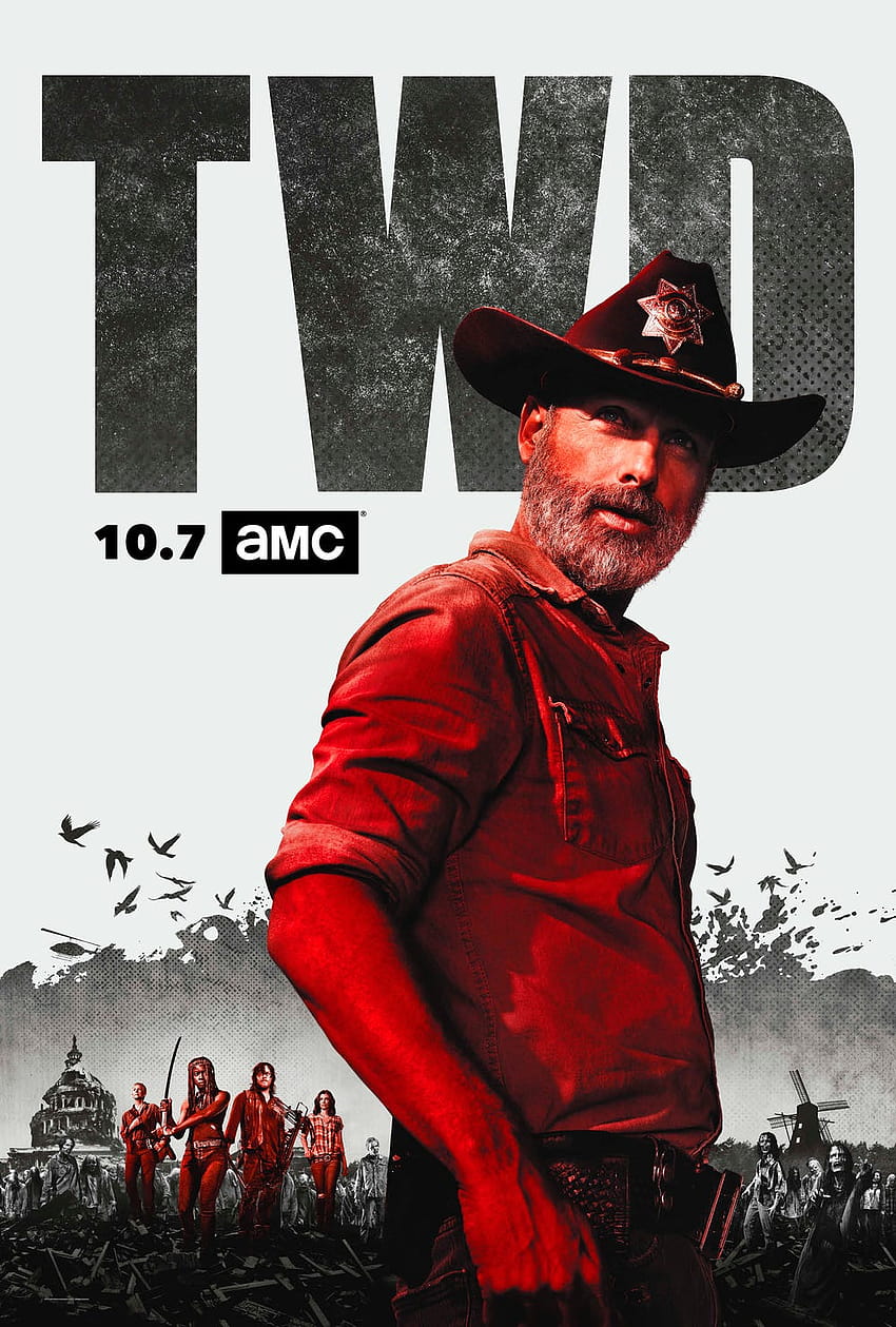 Nowy sezon 9 The Walking Dead Tease Big Changes, program Walking Dead Tapeta na telefon HD