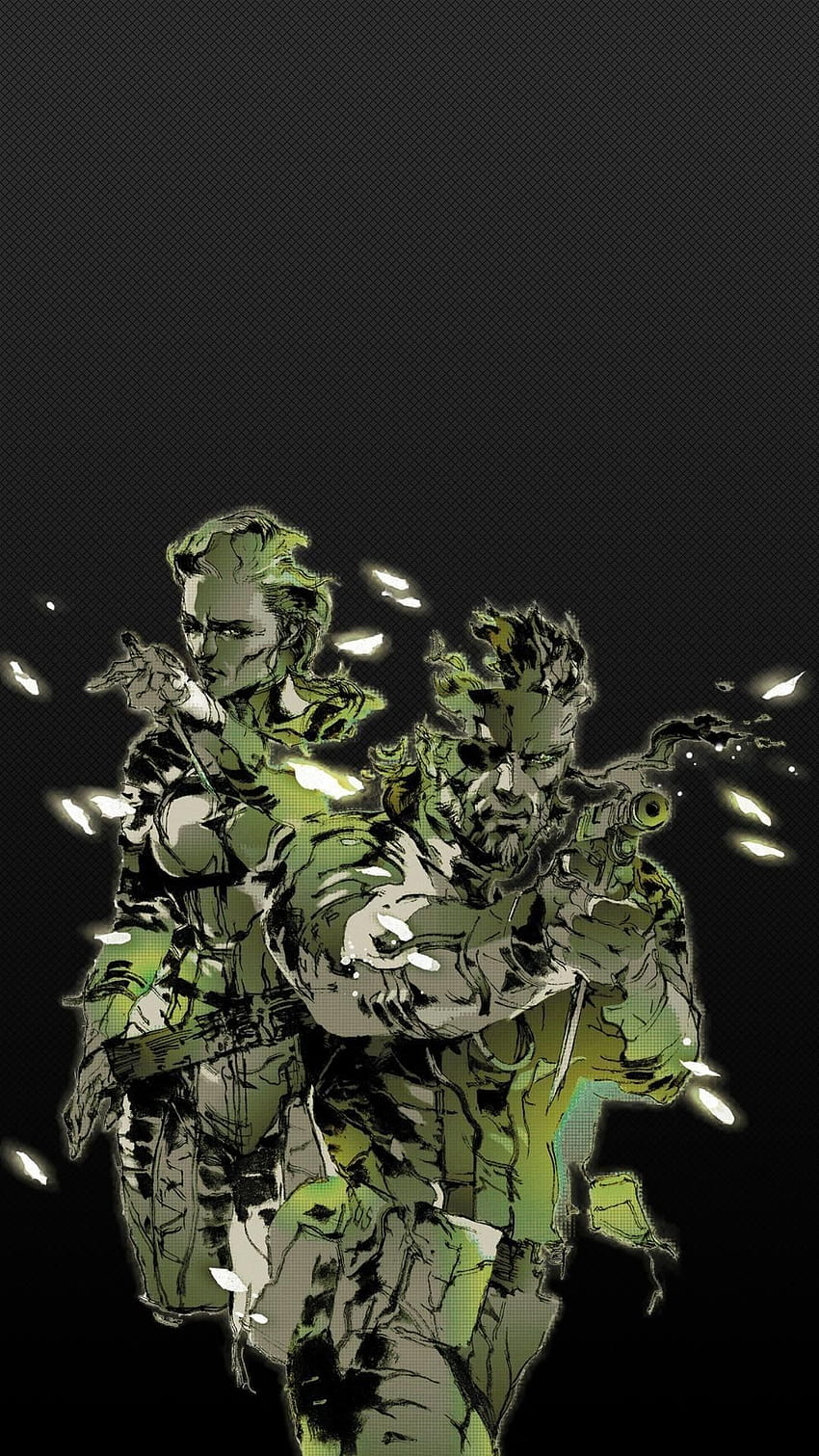Metal Gear Solid 3 posté par Michelle Mercado, téléphone metal gear Fond d'écran de téléphone HD