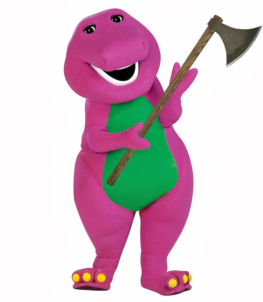 Killer Barney , Killer Barney, барни мемове HD тапет за телефон