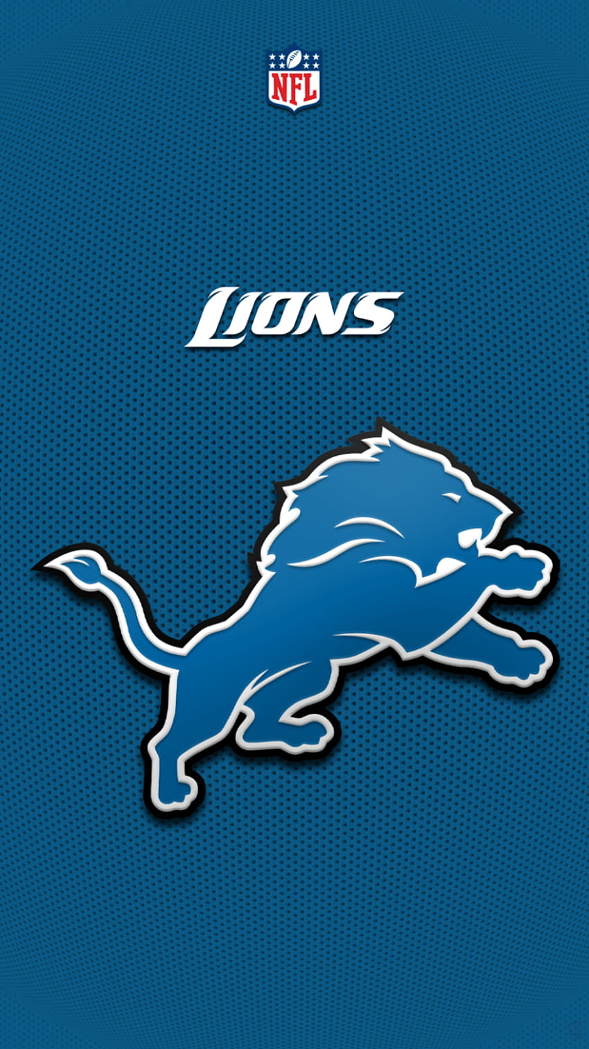 Neues Logo der Detroit Lions, Detroit Lions 2019 HD-Handy-Hintergrundbild