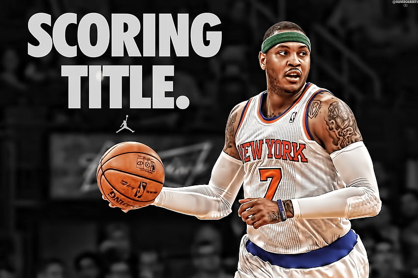 Carmelo Anthony Scoring Title by Hecziaa, carmelo anthony 2017 HD wallpaper