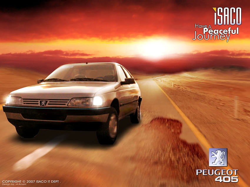 Title: Peugeot 405 Client: ISACO Year: 2003 HD wallpaper