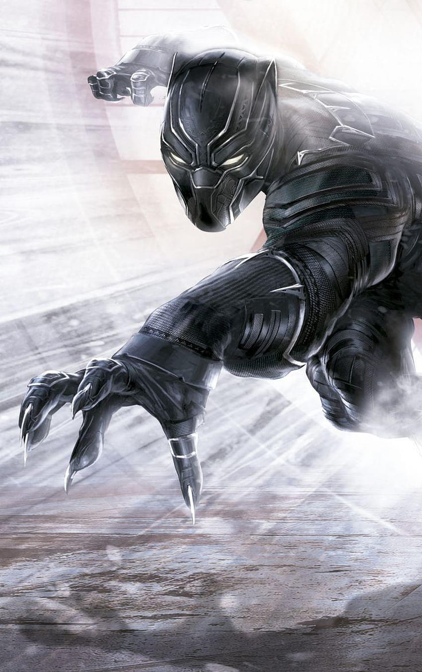 Black Panther Hero Walper, iphone superhero black panther HD phone wallpaper