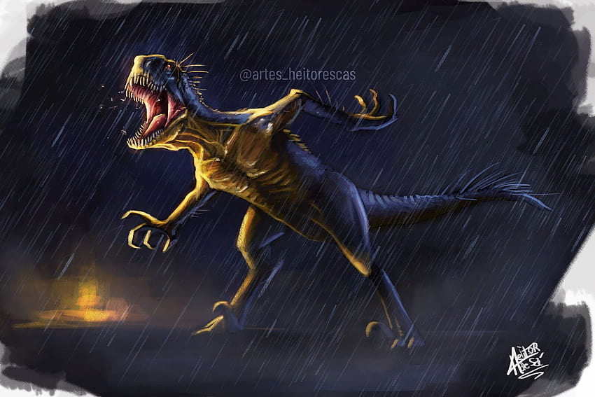 34 ide Indominus Rex dan Indoraptor tahun 2022, scorpios rex Wallpaper HD