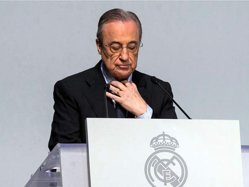 Флорентино Перес, президент на Реал Мадрид, позитивен за COVID, Флорентино Перес HD тапет
