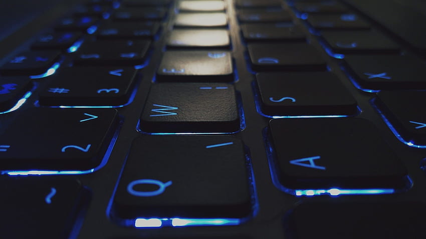 2048x1150 Keyboard, Led Lights, Blue, blue keyboard HD wallpaper