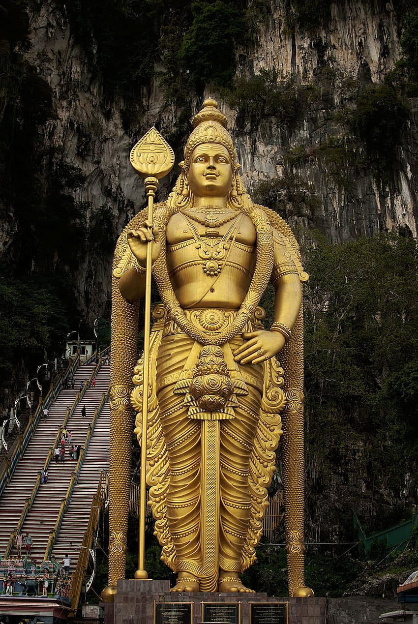 Temple , lord shiva statue HD phone wallpaper