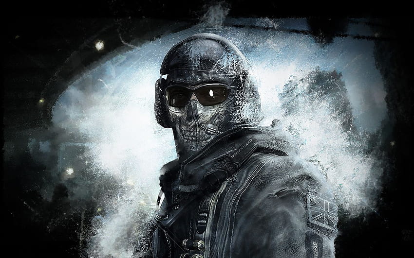 Call of Duty-Geist, Call of Duty Warzone-Geist HD-Hintergrundbild