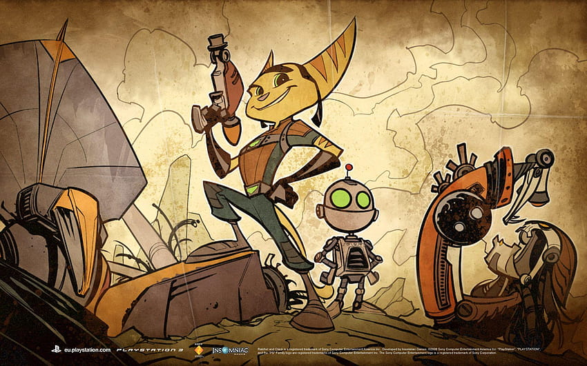 from Ratchet & Clank Future : Quest For Booty, ratchet clank HD wallpaper