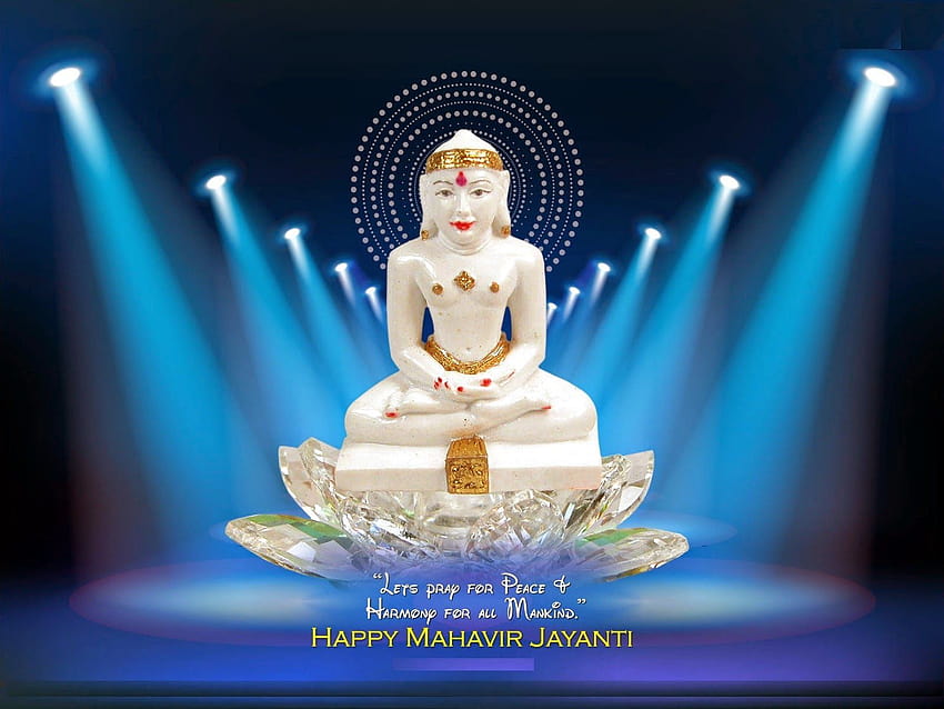Happy Mahavir Jayanti 2019 Wishes Quotes Messages Sms Whatsapp HD wallpaper