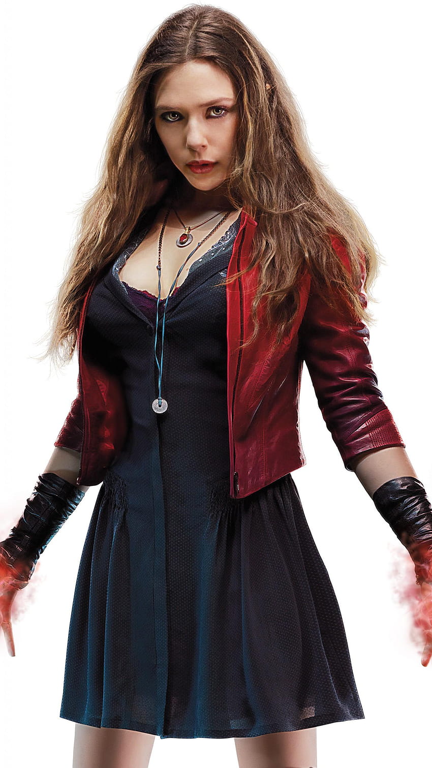Scarlet Witch, Elizabeth Olsen, Marvel Comics, avengers wanda iphone HD phone wallpaper