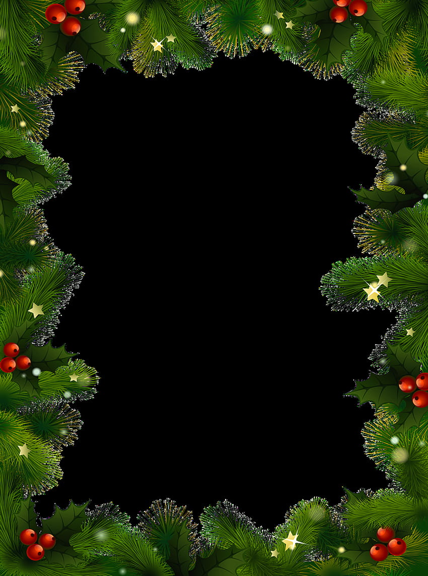 Bordas e Molduras de Natal, bordas de feliz natal Papel de parede de celular HD