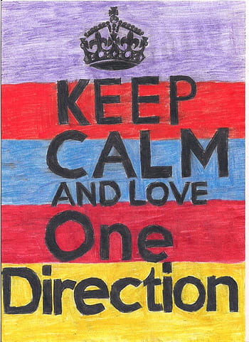keep calm and be a directioner