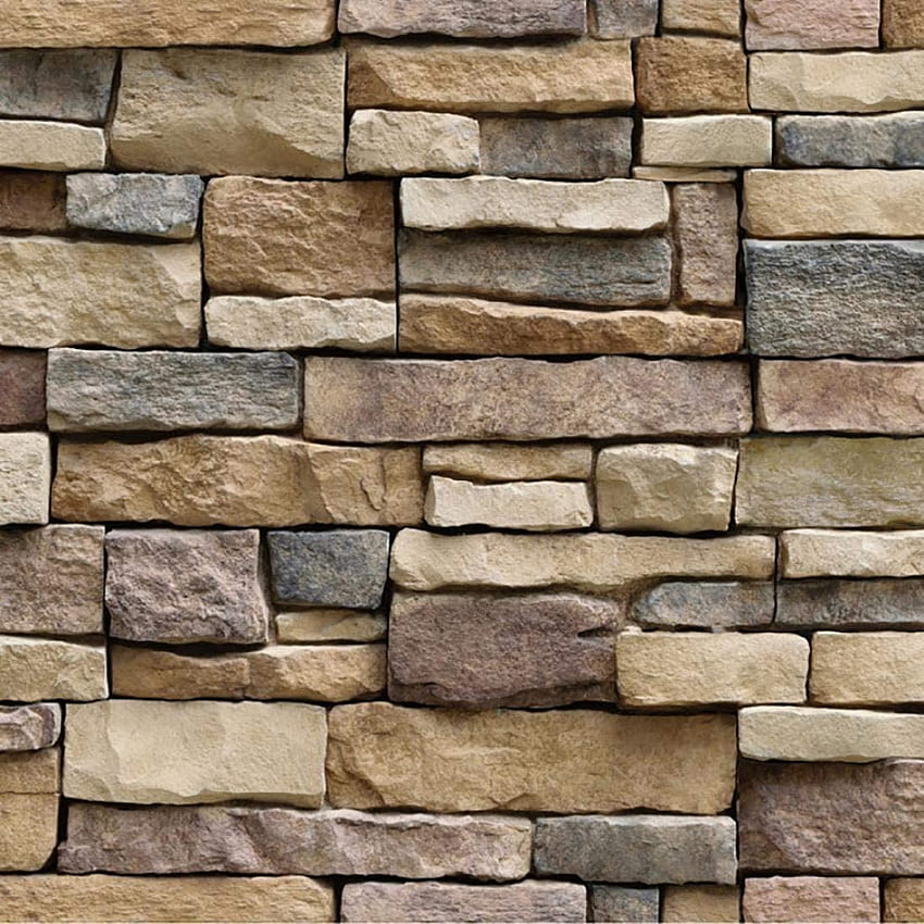 Vimoon Stone , PVC 3D Effect Blocks Peel and Stick for Home Decoration HD phone wallpaper