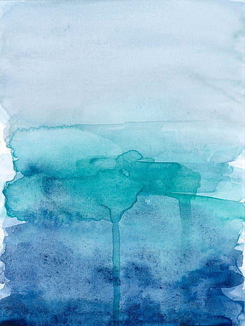 Blue ombre watercolour HD wallpapers | Pxfuel