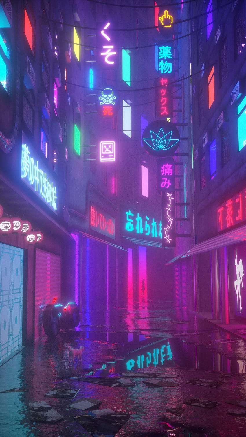 Japanese Aesthetic โพสต์โดย Michelle Anderson, vaporwave aesthetic japan city วอลล์เปเปอร์โทรศัพท์ HD