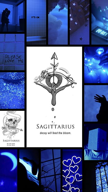 Buy Sagittarius Zodiac iPhone Wallpaper Phone Background Online in India   Etsy